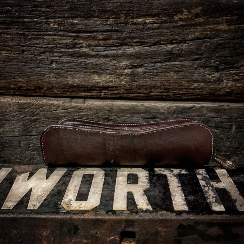 Dutch Leather Company × MASAYOSHI pen case | ・
