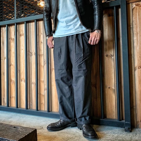 CWORKS 【Meyer  /Two Tuck Work Pants】(FINE CREEK )