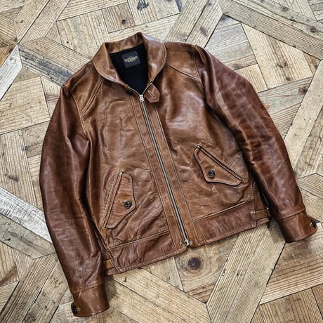 FINE CREEK ＆CO【Rosen jacket / ﾛｰｾﾞﾝｼﾞｬｹｯﾄ】 zip cossack (horse) BROWN