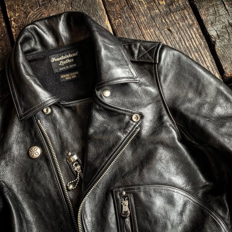 FOUNTAINHEAD LEATHER【Beta / ベータ】【BLACK】2025年11 FOUNTAINHEAD LEATHER【Beta / ベータ】【BLACK】2025年11