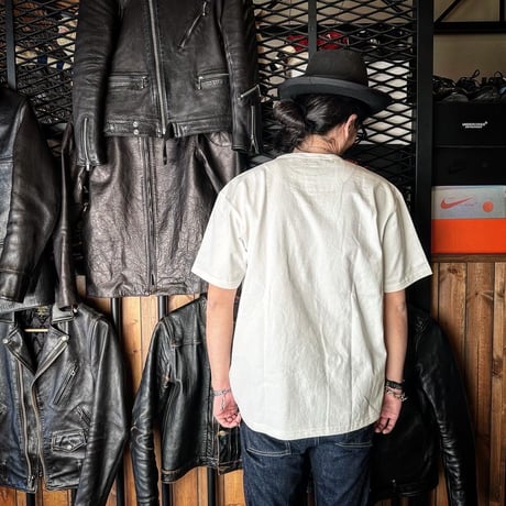 HIGHWAY NINE ハイウェイナイン C-NECK  10/-TENJIKU S/S pocket Tee (41006)