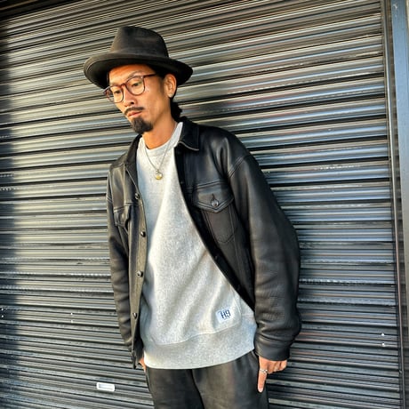 HIGHWAY NINE ハイウェイナイン　12oz 裏起毛 クルーネックスウェット (62005)