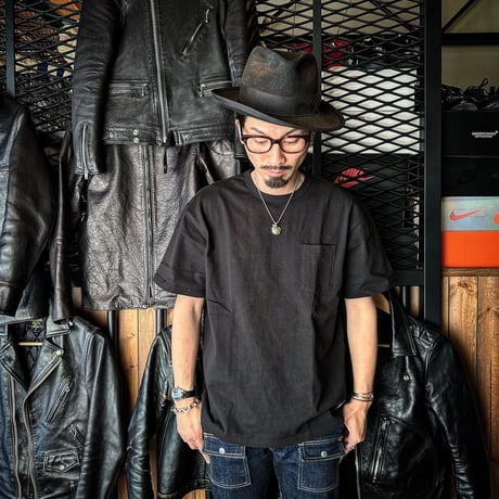 HIGHWAY NINE ハイウェイナイン C-NECK  10/-TENJIKU S/S pocket Tee (41006)