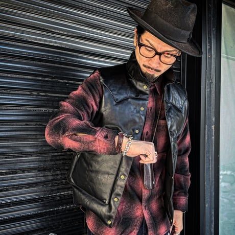FOUNTAINHEAD LEATHER【Eat/ ｲｰﾀ】【BLACK】