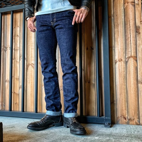 HIGHWAY NINE ハイウェイナイン 【5pocket jeans(ｽﾄﾚｰﾄ)】(ONE WASH)（6007）
