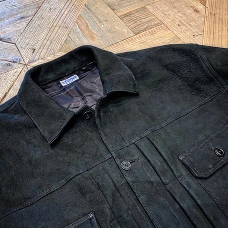 CWORKS【Kernel  / ｶｰﾈﾙ】Deer suede(BLACK)(FINE CREEK )