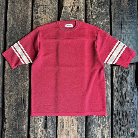 MOSSIR(モシール)【Santa Clara / football  Knit TEE】 (FINE CREEK )