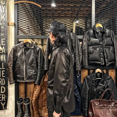 MOSSIR【Good Man / ｸﾞｯﾄﾞﾏﾝ】 washable leather shirt
