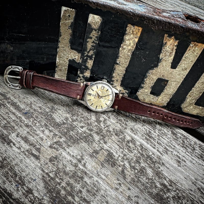 Dutch Leather Company × MASAYOSHI Watch belt20 Dutch Leather Company × MASAYOSHI Watch belt20