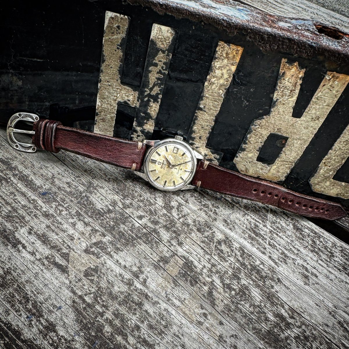 Dutch Leather Company × MASAYOSHI Watch belt 1