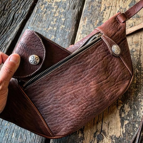 Dutch Leather Company × MASAYOSHI 【Body bag】〜irregular〜