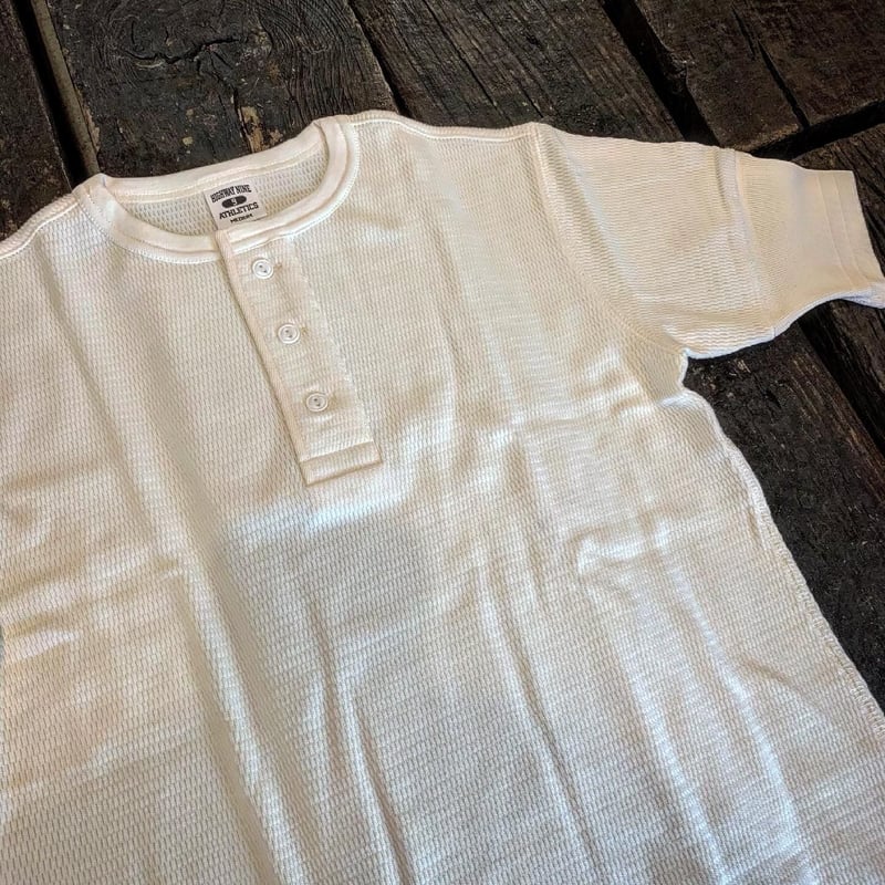 -NUMBER (N)INE- 09SS ヘンリーネックサーマルカットソー NUMBER (N)INE- 09SS ヘンリーネックサーマルカットソー