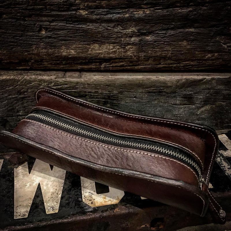 Dutch Leather Company × MASAYOSHI pen case | ・