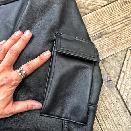 MOSSIR【MARTIAL / ﾏｰｼｬﾙ】waterproof leather Parker Jacket (ﾌｧｲﾝｸﾘｰｸ) 2026年2月末～2026年10月末入荷予定！！