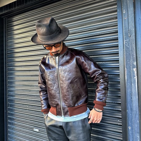 FOUNTAINHEAD LEATHER【LAMBDA/ ラムダ】【BROWN】