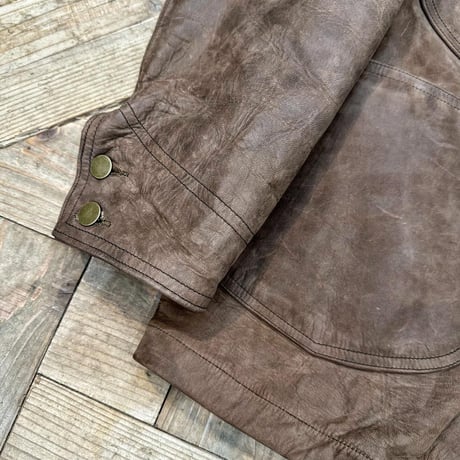 CWORKS【HUMMER】Leather COVERALL 2026年12月末～2027年6月末入荷予定！！ご予約