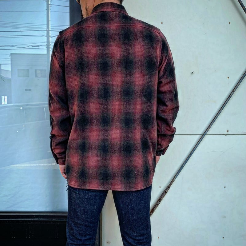 CWORKS 【Jaime /wool shirt】 (FINE CREEK ) | ・ ・