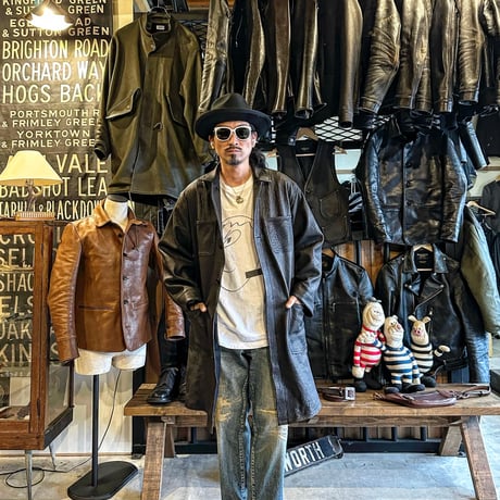 CWORKS【Agent  / ｴｰｼﾞｪﾝﾄ】Deer  shop coat (FINE CREEK)