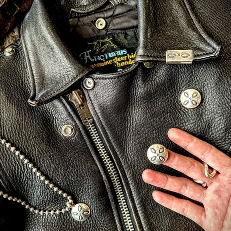 【CELLMAN2DEERMES】  （MASAYOSHI）/ MK Repousse Snap button