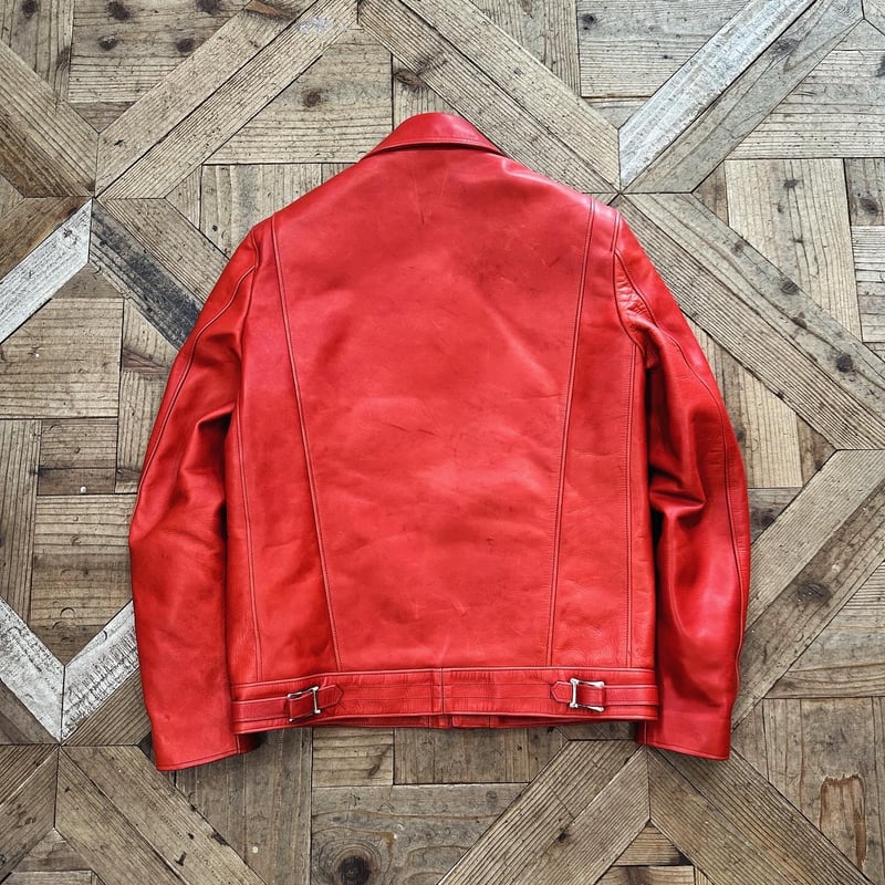 FINE CREEK LEATHERS ファインクリークレザーズ 赤 40