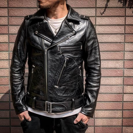FOUNTAINHEAD LEATHER【 DELTA  / デルタ 】【BLACK】