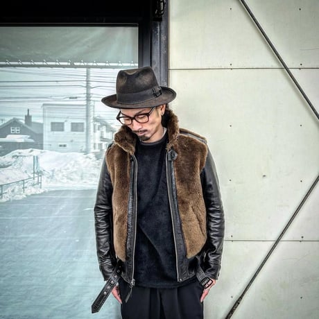 FOUNTAINHEAD LEATHER【THETA/ ｼｰﾀ】【BLACK】