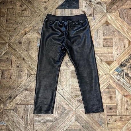 MOSSIR【Lender / ﾚﾝﾀﾞｰ】washable leather sweat pants(ﾌｧｲﾝｸﾘｰｸ)