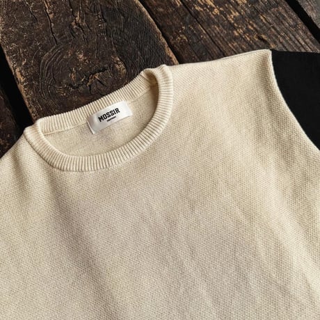 MOSSIR(モシール)【Carpenter / Baseball  Knit TEE】 (FINE CREEK )