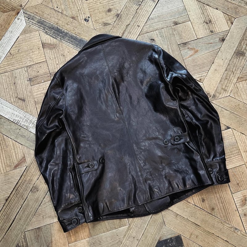 レア ルイスレザー 70s ドリフター drifter 38-40 黒 レア ルイスレザー 70s ドリフター drifter 38-40 黒 - メルカリ