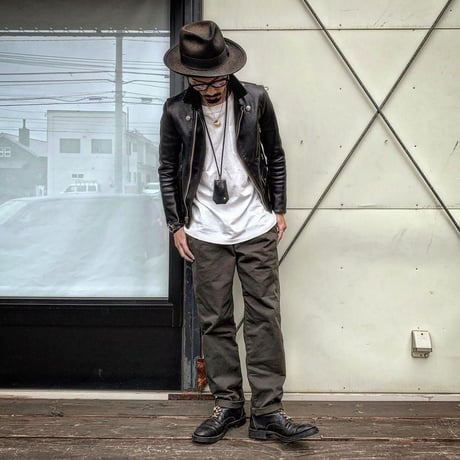 CWORKS 【Falk/Two Tuck Chino Work Pants】