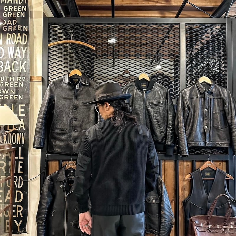 MOSSIR セットアップ John Naber ブラック 40 モシール MOSSIR(モシール)【LIttle John / command sweater】(FIN