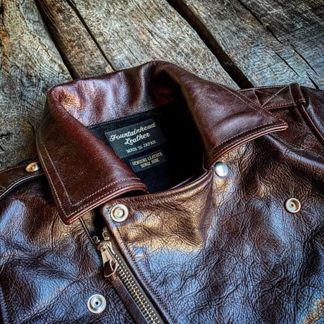 FOUNTAINHEAD LEATHER【Beta / ﾍﾞｰﾀ】【BROWN】