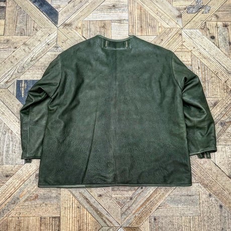 CWORKS【Lin /ﾘﾝ】Leather M65用 liner（OLIVE）(FINE CREEK )