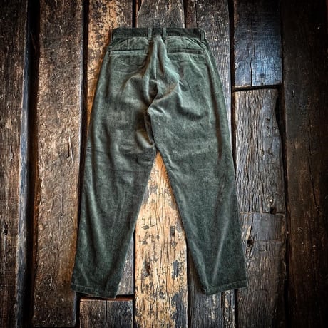 CWORKS 【Falk/Two Tuck Corduroy Work Pants】(FINE CREEK )