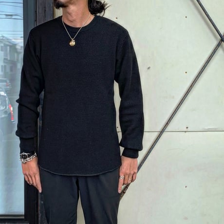 CWORKS 【Left /Merino Wool Thermal Knit】  (FINE CREEK )