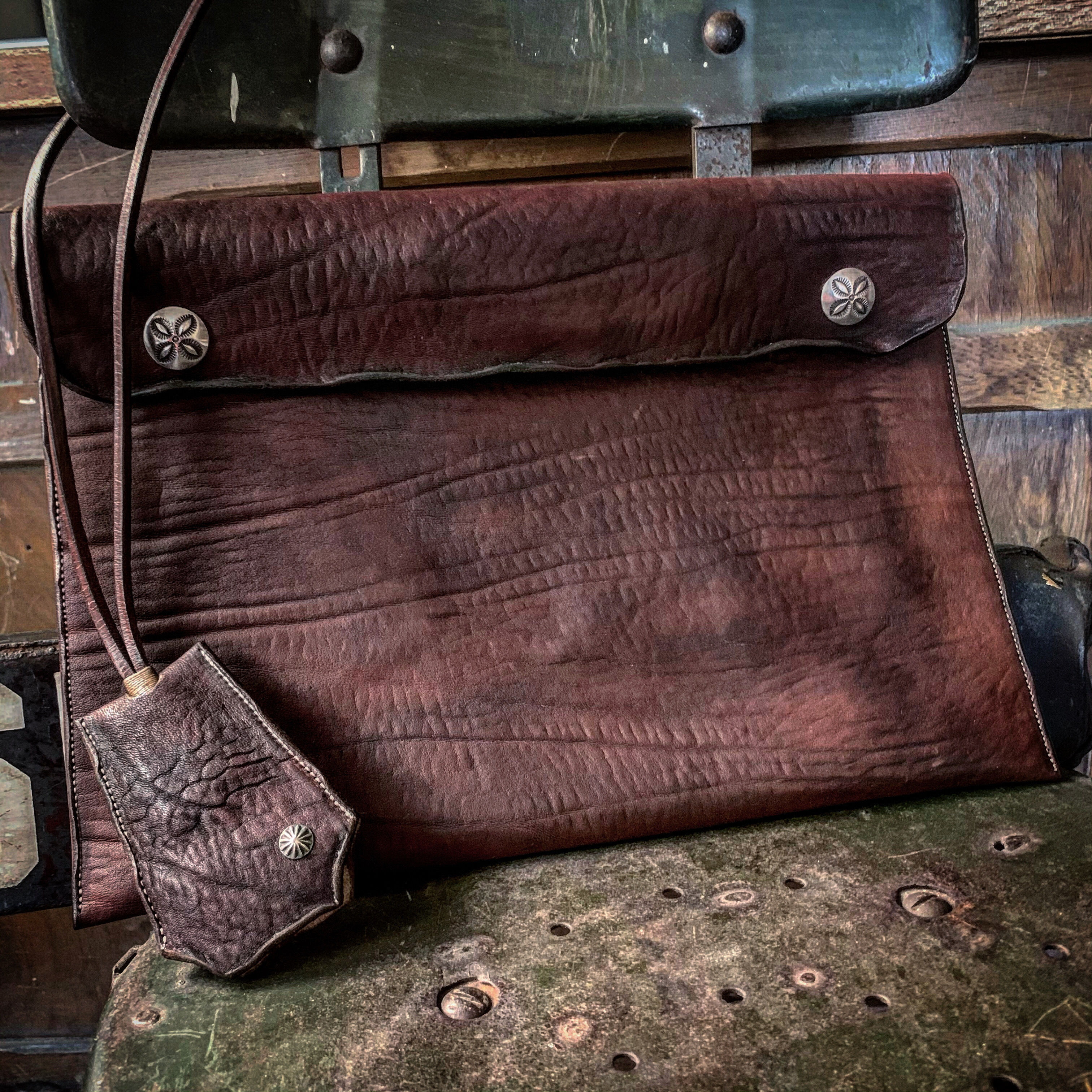 Dutch Leather Company × MASAYOSHI clutch bag（L）