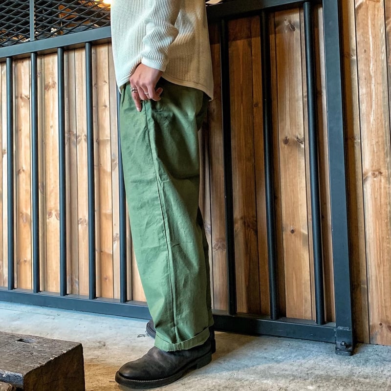 CWORKS 【Meyer /Two Tuck Work Pants】(FINE CREEK