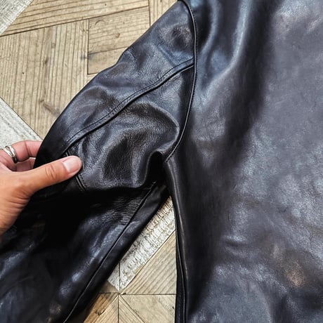 FINE CREEK ＆CO【Drifter / ﾄﾞﾘﾌﾀｰ】 car coat (horse) BLACK