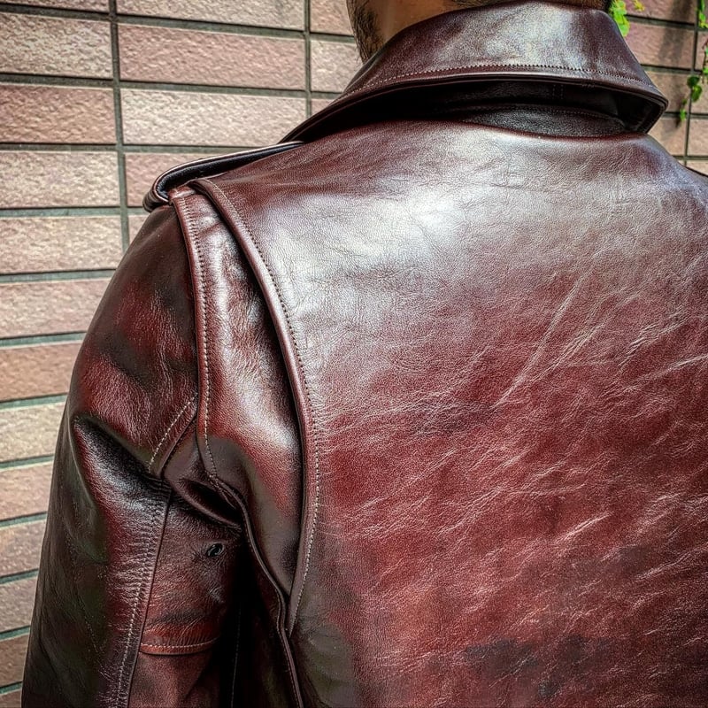 ブラウン　ファウンテンヘッドレザー　デルタ FOUNTAINHEAD LEATHER【 DELTA / デルタ 】【BROWN】 | ・