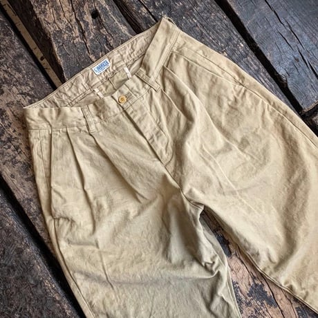 CWORKS 【Falk/Two Tuck Chino Work Pants】