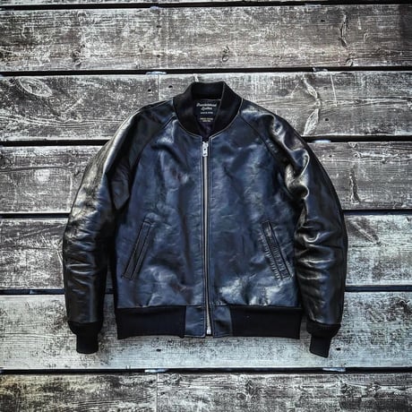 FOUNTAINHEAD LEATHER【LAMBDA/ ラムダ】【BLACK】