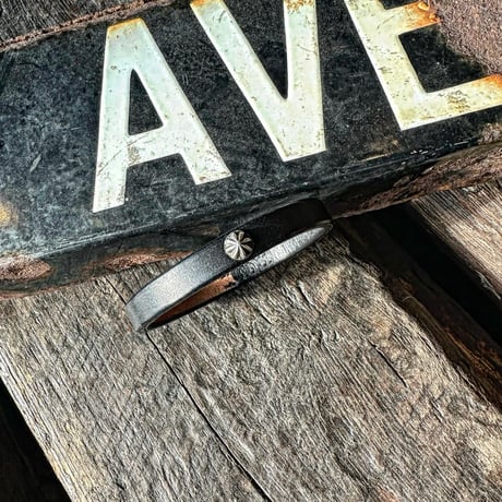 Dutch Leather Company × MASAYOSHI bracelet 【BLACK series】