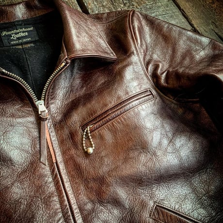 FOUNTAINHEAD LEATHER【Alpha / ｱﾙﾌｧ】【BROWN】