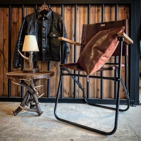 Dutch Leather Company × MASAYOSHI 【Folding Chair】