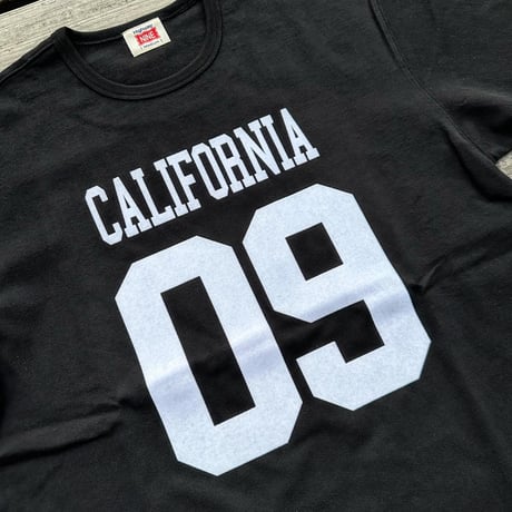 HIGHWAY NINE ハイウェイナイン C-NECK 10/-TENJIKU ROUGH FIT S/S PRINT Tee「CALIFORNIA」(042006)