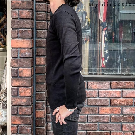 HIGHWAY NINE ハイウェイナイン C-NECK RIB L/S Tee(2005)