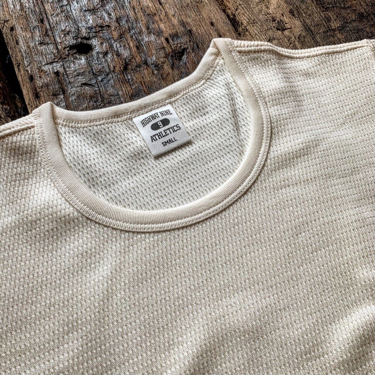 HIGHWAY NINE ハイウェイナイン U-NECK ハニカムサーマル L/S Tee(3...