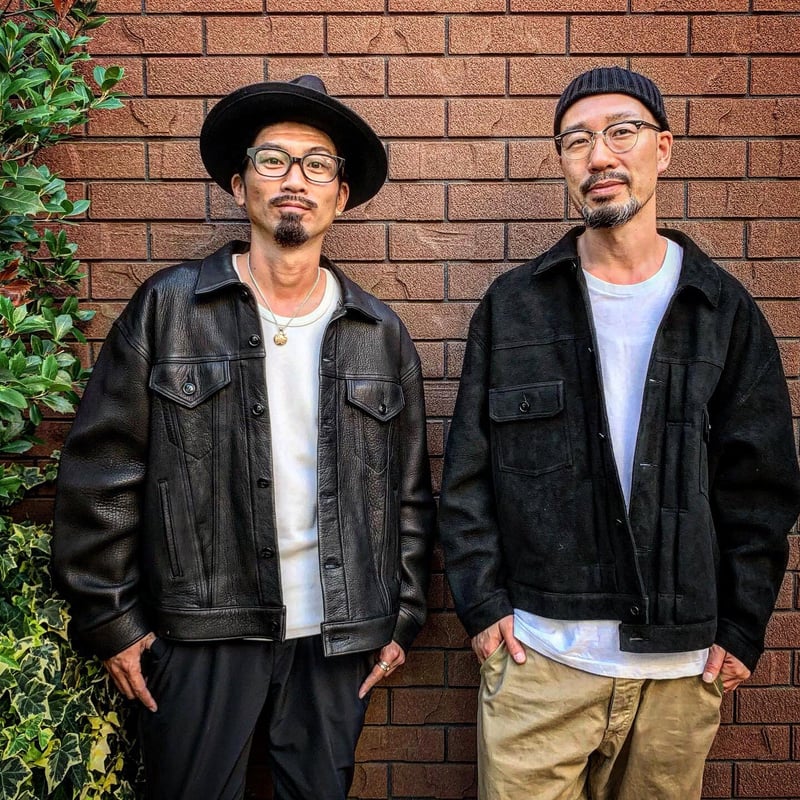 CWORKS【Kernel / ｶｰﾈﾙ】Deer suede(BLACK)(FINE CR