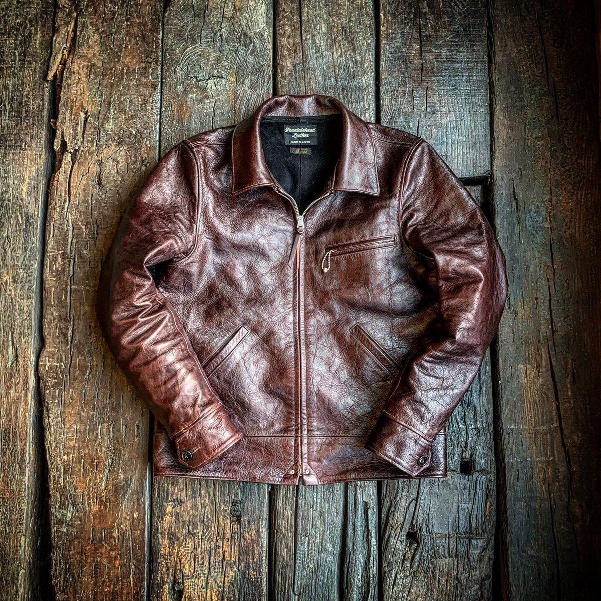 FOUNTAINHEAD LEATHER【Alpha / ｱﾙﾌｧ】【BROWN】