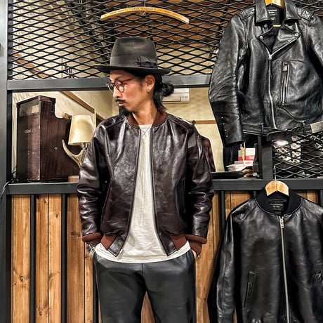 FOUNTAINHEAD LEATHER【LAMBDA/ ラムダ】【BROWN】